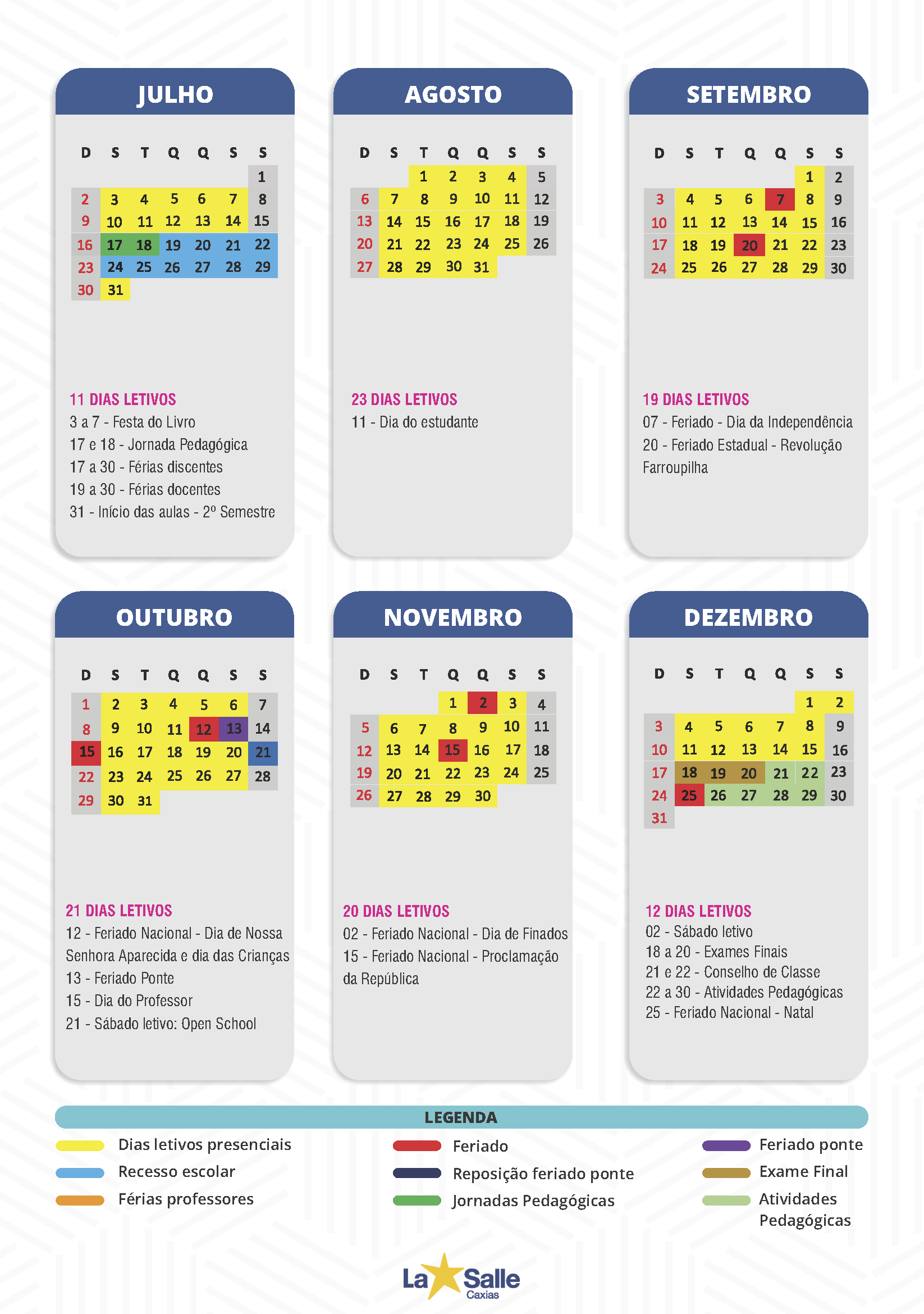 Colégio Carmo · Manual do Aluno 2023 com o calendário letivo e as normas da  escola