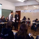 Estudantes apresentam juri simulado sobre Maquiavel