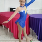 Estudante Fernanda, conquista medalha na patinação