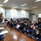 4º Ano recebe a visita do Sr. Claudino