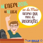 Último dia para as inscrições do Enem 2016