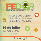 Venha conferir os trabalhos da FEDOR 2016