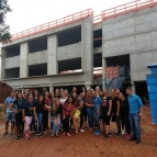 Professores Visitam as Obras do Colégio