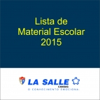 Confira a Lista de Material Escolar 2015