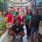 Entrega das doações