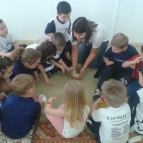 Patinho Bonito visita a Ed. Infantil