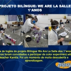 Projeto Bilíngue We Are La Salle