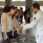 Estudantes participam da Feira de Profissões 2025