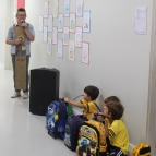Tradicional benção das mochilas 