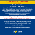 Comunicado Urgente