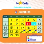 Calendário Escolar - Junho/2020