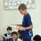 Entrega dos Livros da Escola da Inteligência  5º ano