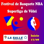 Festival de Basquete NBA e Superliga de Vôlei