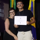 Cerimônia de entrega de certificados