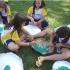 Pintura de Maquetes - 4º ano 