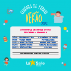 Programação Colônia de Férias - Semana 4