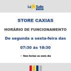 Ampliação de horário da La Salle Store Caxias