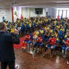 Alunos do Fundamental II recebem medalhas!