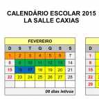 Calendário Escolar 2015