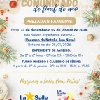 COMUNICADO DE FINAL DE ANO