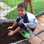 Plantando o próprio alimento