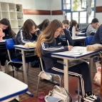 Estudantes participam da OBA 2026