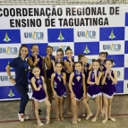 Ginastas brilham nos Jogos Escolares de Taguatinga