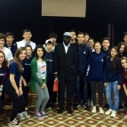 Palestra com o senegalez Mbaye Khoudia