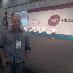 Diretor participa do evento Bett Educar em São Paulo