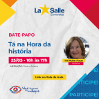 Bate-papo Tá na hora da História