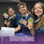 Destaque no Espaço Jovem Cientista