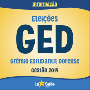 Processo eleitoral para composição do GED 2019