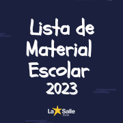 Lista de Material Escolar 2023