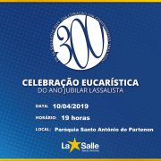 Convite para Celebração Eucarística do Ano Jubilar