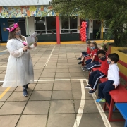 Turma da Creche comemora a Semana da Criança