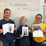 Leitura do livro A catalogadora de idosos.