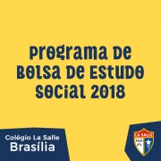 Processo de Renovação - Bolsa de Estudos Social 2018