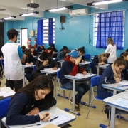 Estudantes realizam prova da 1ª Fase da OBMEP 2017