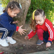 Primeiros Recreios no Pátio - CRECHE