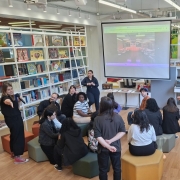 Visita técnica do curso biblioteconomia 