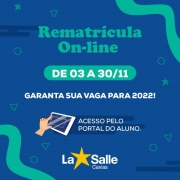 Rematrícula Online!