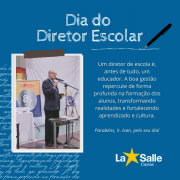 12/11 - Dia do Diretor Escolar!
