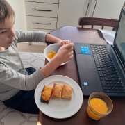 Lanche domiciliar