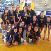 Futsal feminino é ouro no JEN e nos Católicos