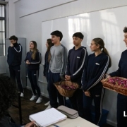 Entrega de Bombom e Homenagem à Semana de La Salle