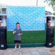 Estudantes participam de Campeonato de Tênis.