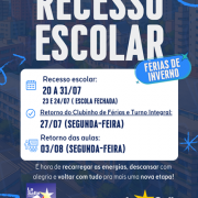 RECESSO ESCOLAR