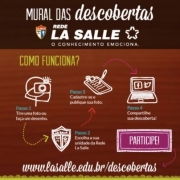 Participe do Mural das Descobertas do La Salle Carmo