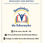 III Seminário da Educação será em 31 de maio