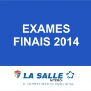 Horários e conteúdos dos Exames finais 2014